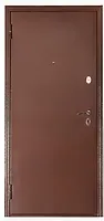 Дверь металлическая 60М (1020 5586) МДФ Ель карпатская 870 L