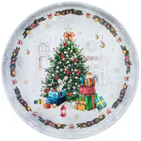 Поднос сервировочный agness "Новый год" 33*2,1 см 898-130