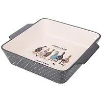Блюдо для запекания agness "Family farm" квадрат 3,1 л 29,5*25*7 см 536-279