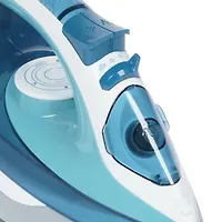 Утюг DELTA LUX DL-712 белый с синим, 2400 Вт., керамика