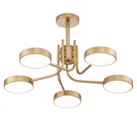 ESCADA Светильник на штанге Escada 10258/5 LED*44W Champagne gold
