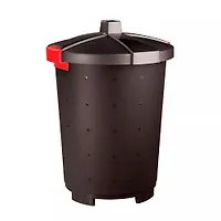 Бак хозяйственный Бытпласт 45л 420x420x570мм черный 431253613