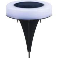 Садовый светильник RGB круг 10,5см KOC_SOL266