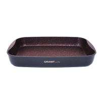 Противень 335х220х55, АП линия "Granit Ultra" (red) "Kukmara"  пга01а