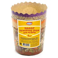 Набор "Бумажные формы для кулича" 3шт. 124*90 hk47339
