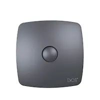 Вентилятор накладной RIO D100 обр.клапан Dark gray metal DICITI (RIO 4C dark gray metal)