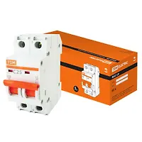 Авт. выкл. ВА47-29 2P 25А 4,5kA х-ка С TDM (SQ0206-0095)
