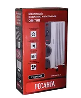 Масляный радиатор OM-7HB (1,9кВт)
