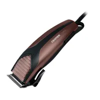 Машинка для стрижки Centek CT-2113 (черный/коричн) высококач. сталь, насадки, эргономичный дизайн