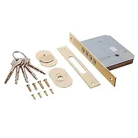 Замок врезной KALE KILIT 189/4MF-BS52-BP-5KEY-(SP, Ros)-STB 189F0000047