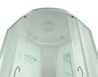 Душевая кабина (80*80*215)  ER3508ТP -C3-RUS с крышей высок. поддон матовое стекло