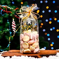 Пакет фасовочный БОПП, с донной складкой, "Открытка с подарком" 15*30 см арт.9673658 г.Екатеринбург