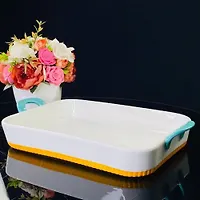 Прямоугольное блюдо для запекания 33см с ручками в под.уп.(х8) арт.142-066