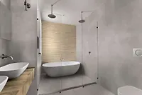 Керамогранит Global Tile Cassini_GT светло-серый 600х1200 матовый (GT1206017706МR)(1.44кв.м)