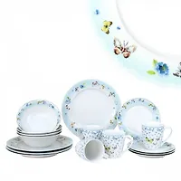 Набор столовый JEWEL Butterfly 19 предметов (фарфор) "JEWEL" (ПС0007-09)