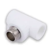 Тройник комбинированный НР D25-1/2 КОНТУР PPR