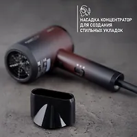 SC-HD70I38 Фен (2000Вт., DC motor, ионизация) черный с красным "SCARLETT"