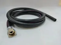 Подводка для газа ELKA серия Rubber, резина ГОСТ, тип 1-9,0, длина - 2,0 м., ВР - "без фитинга"