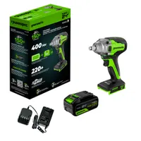 Гайковерт ударный акк.GD24IW400,б/щет,1/2'', 400Нм,1х4Ач,ЗУ,кор (3802907CUB)
