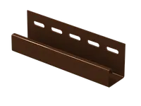 J-планка (пвх).0044.Н., 497С, коричневая (3,05м)
