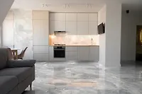 Керамогранит Global Tile Глиссандро/Glissando_GT белый 600х1200 полир. (GT1206014703PR)(1.44кв.м)