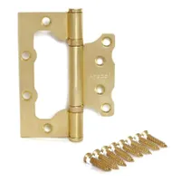 Петля накладная АПЕКС 100*75*2,5-B2-Steel-GМ