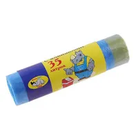 Мешки для мусора С ЗАВЯЗКАМИ 35л (15шт/упак) Мульти-Пласт 2000