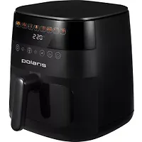 Аэрогриль электрический Polaris PAF 6003W WIFI IQ Home Черный