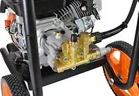 Мойка в/давл. бензо CARVER CW-5200G PRO (7лс, 210 бар,10 л/мин, латунь, самовсас, фрезы 4шт, колеса)