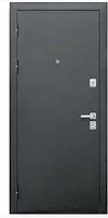 Дверь металлическая 9 см Ferroni Серебро Лиственница беж Царга NEW 960 левая (Россия)