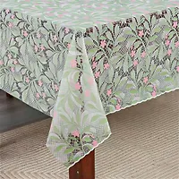 Клеенка ажурная Merletti 003 GR 1,37х20 м без основы, гладкая