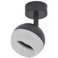 LIGHTING Светильник 4011 накладной настено-потолочный под лампу GX53 черный IEK