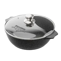 Жаровня индукционная 4л (28 см) АП Гранит black Induction Pro арт.34802И