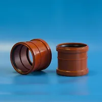 Муфта двухраструбная ПП 200 (наружн) Политэк
