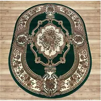 Ковер Лайла де Люкс 100*300 овал - 15318-10262