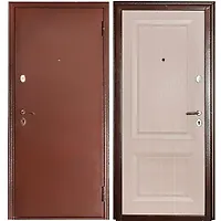 Дверь металлическая 60М (1020 5907- 0501) Дуб Мадейра -Скин Классик 970 R