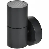 LIGHTING Светильник уличный 5112 настенный под лампу GU10 IP65 черный IEK