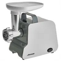 Электромясорубка АКСИНЬЯ КС-2007 белый с серым 2000 Вт (4)