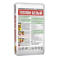 Смесь сухая штукатурная Юнис Теплон белая (30 кг)(1поддон-40шт)