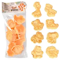 Формочки для печенья ZOO, 8 шт., 7х7х2,5 см