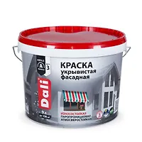 "DALI" краска фасадная укрывистая - 9л. (20402)