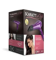 Фен Scarlett SC-HD70I69 фиолетовый с черным