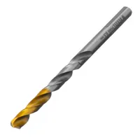 Сверло спиральное по металлу 6,5 x 100мм, Р6М5, Golden Tip // Denzel арт.718236