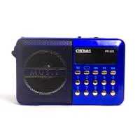 Радиоприемник "Сигнал РП-222", FM 88-108МГц, акб 400mA/h, USB/microSD, дисплей