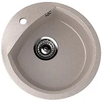Мойка Ulgran U-407-302 (460 х480мм.) песочная с сифоном