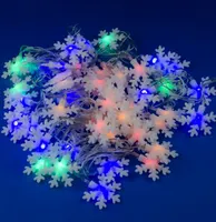 Гирлянда светодиодная ULD-S0700-050/DTA MULTI IP20 SNOWFLAKES-3 (50 свет., 7м, разноцветная)  07936