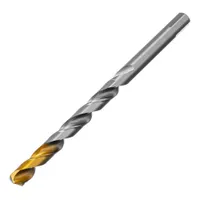 Сверло спиральное по металлу 12 x 205 мм, Р6М5, Golden Tip, удлиненное// Denzel арт.718265