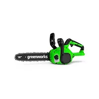 Пила цепная аккумуляторная Greenworks GD24CS30K2 24V, АКБ 2 А.ч и ЗУ (2007007UA)