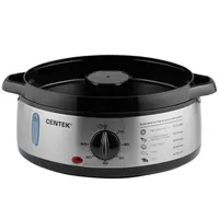 Пароварка Centek CT-1457 <9л> 800Вт, стальной корпус, таймер 60 мин, 3 контейнера