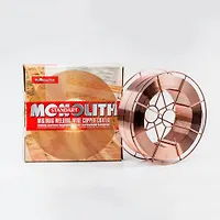 Проволока сварочная с омедненной поверхностью СВ-08Г2С ТМ MONOLITH д.1,2мм (18 кг) г.Воронеж